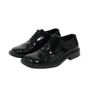 Prada Mens Vintage Dress Shoes 7.5 US 8.5 Black Patent Leather Square Wing Tip PRADA Patent Leather Dress Shoes for Men for sale | eBay main image 3
